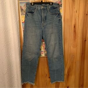 Old Navy High Waisted Straight Jeans
